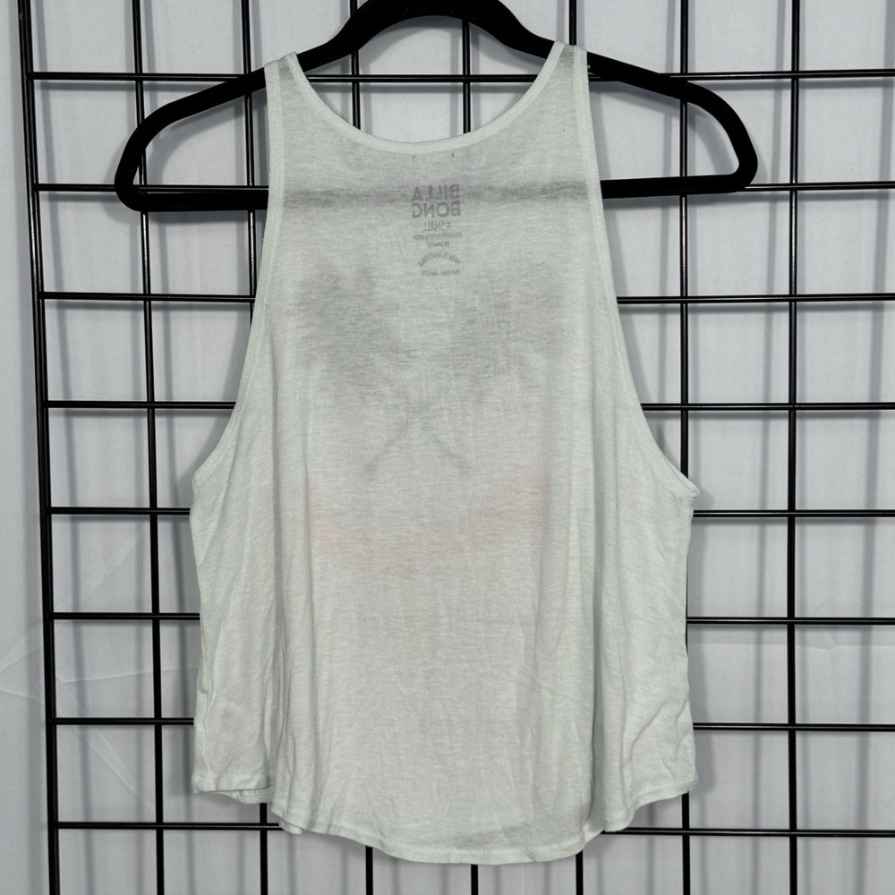 Billabong Rayz Up Tank Top Womens XS Mint Green Palm Beach Smile Loungewear - Picture 3 of 9